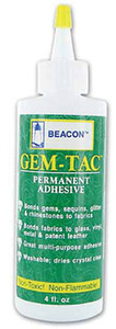 Beacon Gem-Tac  4 oz. Permanent Jewel Glue