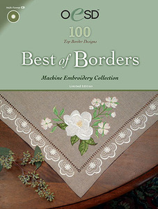OESD Best of Borders CD Format Multiformatted Embroidery Design CD