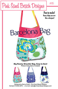 Pink Sand Beach Designs Barcelona Bag Pattern
