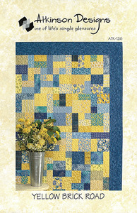 43744: Atkinson Designs 97-159 Yellow Brick Road Quilting Sewing Pattern