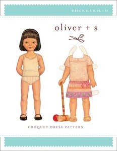 Oliver + S Croquet Dress (5-12) Sewing Pattern