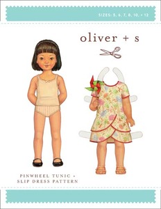 Oliver + S Pinwheel Tunic & Slip Dress (5-12) Sewing Pattern