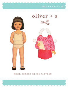 Oliver + S Book Report Dress (5-12) Sewing Pattern