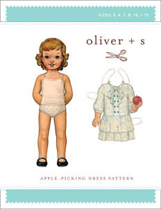 Oliver + S Oliver + S: Apple-Picking Dress (5-12) Sewing Pattern