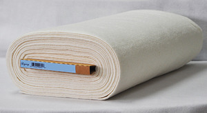 Pellon Legacy 80/20 Natural Cotton Poly Blend Batting with Scrim Board, 96"x30Yd Roll, 19Lbs