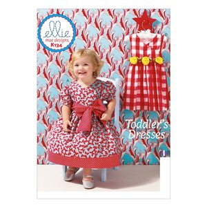 Ellie Mae Designs K134 Toddler's Dresses Sewing Pattern