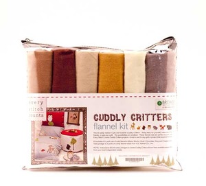 Every Stitch Counts - Cuddly Critters Flannel Kit
