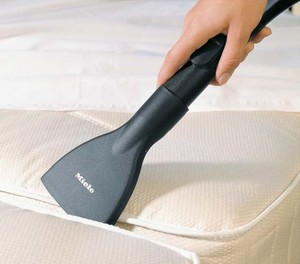 Miele SMD10 Mattress Tool For Cleaning Embedded Debris And Surface Lint From Mattresses As Well As Most Upholstery, for all Canister Vacuum Cleaners