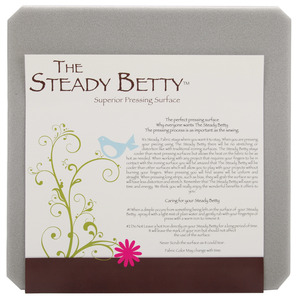 Steady Betty SB1212, 12"x12" Ironing Board Pressing Surface, Holds Down Fabrics for Quilt Pieces and Garment Sewing