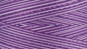 PRPLE PASS-THREAD CTTN 3000M VR, Gutermann 3000V-9978 Natural Cotton Thread 30wt Variegated 3,281 Yards Purple Passion
