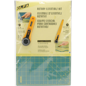 Olfa, RTY-2/RE, Essentials, Kit, 12x18", Mat, 18mm, Plus, 45mm, Rotary, Cutter