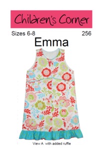 Children's Corner CC256 Emma Sewing Pattern Size 6-8