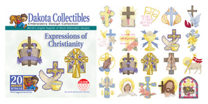 Dakota Collectibles 970418 Christianity Multi-Formatted CD Embroidery Machine Designs