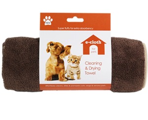 51592: e-cloth TD-70603 Cleaning & Drying Towel 39in x 20in, Ideal dogs, cats