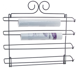 Hammer Brothers STABRACSNF Wall Hanging up to 10" Wide Stabilizer 8 Roll Rack 16"x21" for Wall Mount Only