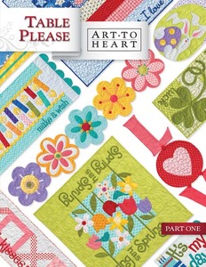 Art To Heart-Table Please, 15 Projects Part One Book By Nancy Halvorsen