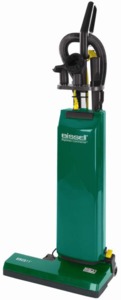Bissell BigGreen Commercial BGUPRO14T 14" Wide 2 Motor Heavy Duty L Upright Vacuum Cleaner