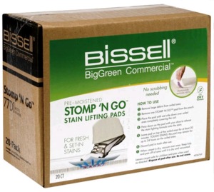 Bissell  77D1 Stomp 'N Go Stain Lifting Pads 20 pk