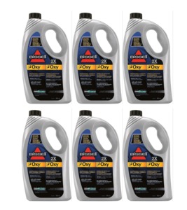 53392: Bissell 85T61-C 2X Oxy Formula, Oxygen-boosted Cleaning Solution 52oz Bottles 6Pk