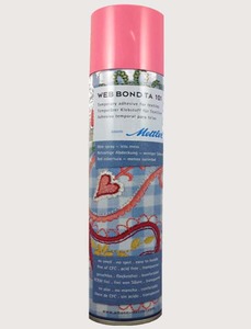 Mettler WBTA101-1 Web Bond Temporary Spray Adhesive 6.77 Fl Oz Spray Can for Textiles