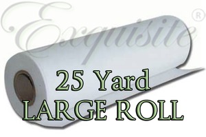 55895: Exquisite EXLR25 B6332025 Heavy Soft Tearaway Stabilizer 1.8oz 20"x25Yds Lg Roll