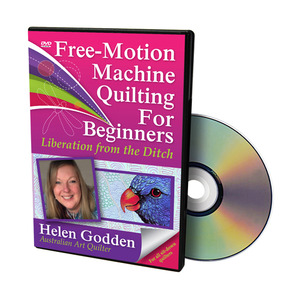 Handi Quilter HL00200 Free Motion Machine Quilting for Beginners DVD Video