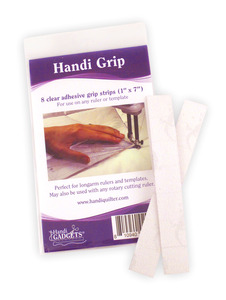 Handi, Quilter, Grip, Adhesive, Strip, 8, Pack, 1x7", Tape, Hold, Ruler, Fabric