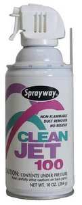 Sprayway S1746-10 Supreme Air-Flo Duster 10oz Single Can (Blow Dust Off)