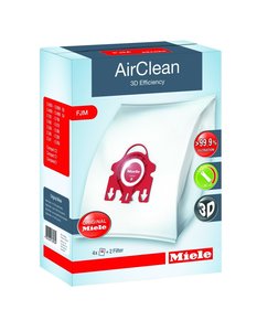 Miele, AirClean, 3D Efficiency Bags, Vacuum bags, vacuums, vacuum filters, dustbag,