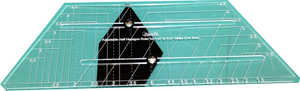 61397: Sew Steady Westalee ADJHALFHEX Adjustable Half-Hexagon Ruler Template