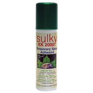 Sulky, ORMD-7, KK2000, Temporary, Spray, Adhesive, 3.6, oz, Can, Bonding, Disappears, 2, 5, Day