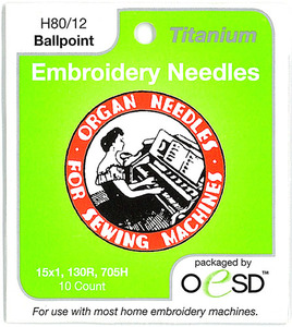 Brother SAEMB7511 100-Piece 75/11 Embroidery Needles : : Home
