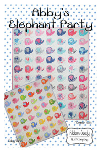 Ribbon Candy RCQ588 Abby's Elephant Party Pattern