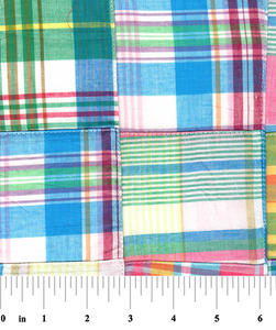 Fabric Finders 15 Yd Bolt 10.67 A Yd Cotton Patchwork #59 Multi Colored 100% 45" Pima Cotton Fabric