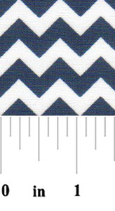 Fabric Finders 15 Yd Bolt 9.33 A Yd 1710 Navy Chevron 100% Pima Cotton Fabric 60 inch