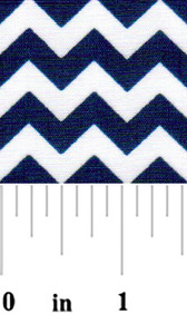 Fabric Finders 15 Yd Bolt 9.33 A Yd 1410 Blue and White Chevron 100% Pima Cotton Fabric 60 inch