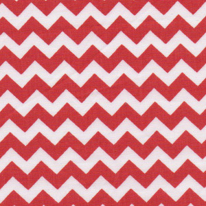 Fabric Finders 15 Yd Bolt 9.33 A Yd 1403 Red Chevron 100% Pima Cotton Fabric 60 inch