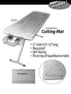 Golden Hands GH-300 Cutting Mat 21x57.5" for Iron EZ GH126 Super Big Board