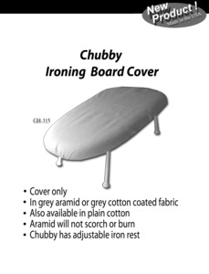 Golden Hands GH-315 24x14" Polder Chubby Ironing Board Replace Cover