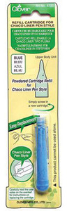 Clover CL4720, Refill, Chaco Liner Cartridge, Pen Style Blue