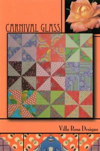 Carnival Glass VRD8376 Villa Rosa Design Pattern Card