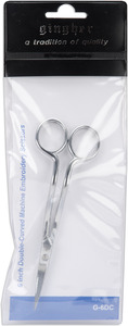 Gingher 6 Inch Double-Curved Machine Embroidery Scissors (01-005866)