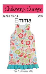 Children's Corner CC256 Emma Sewing Pattern Size 10-14