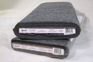 Bosal 315 - NonWoven Lightweight Fusible Interfacing in Charcoal - 20"X40yd Bolt