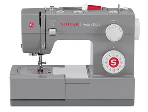 Singer, 4432, Heavy, Duty, HD, Stainless, Steel, Stronger, Motor, High, Speed, 1,100, stitch, minute, free, arm, Singer 4432 HD Heavy Duty 32 Stitch Commercial Grade Mechanical Sewing Machine, 1100SPM, 60% Stronger Motor, 1-Step Buttonhole, Auto Needle Threader