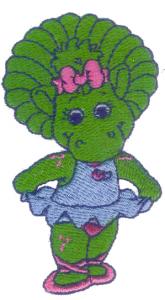 Amazing Designs BMC BAR2 Barney Collection II Baby Bop & BJ Brother Embroidery Card