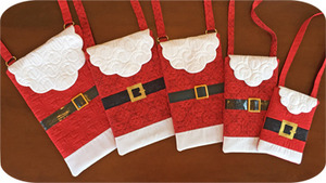 65246: Embroidery Garden 48 - SNTBG Santa Bags Embroidery Designs on CD Now with Hardware