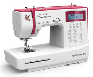 65369: EverSewn Sparrow 25, 197 Stitch Computer Sewing Machine, 8 Buttonholes
