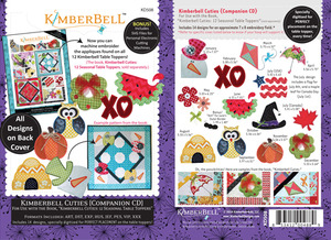 Kimberbell, KD508, Cuties, Home, Projects, Companion, CD, Kimberbell KD508 Cuties Home Projects Companion CD—12 Designs