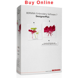 Bernina 033881.71.00 Designer Plus 7 Embroidery Digitizing Software for Windows 7